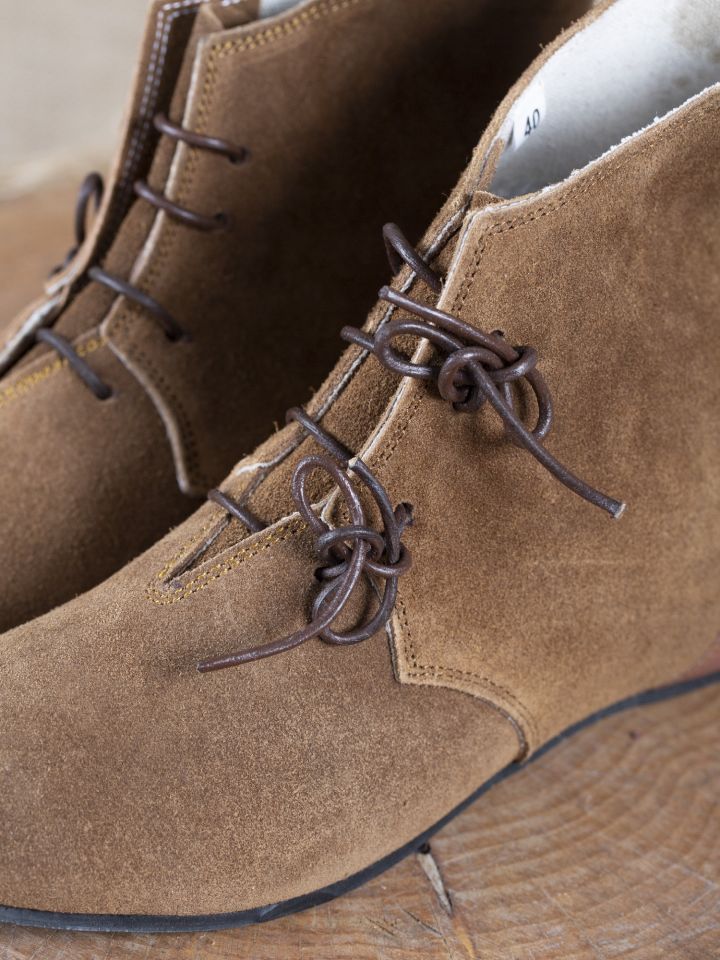 Mittelalter Halbstiefel Mathes braun 2