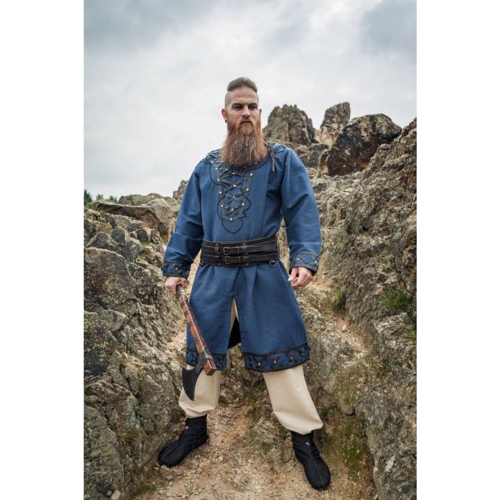Wikingertunika Erik dunkelblau 2