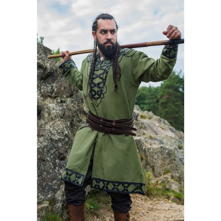 Wikingertunika Erik grün 2