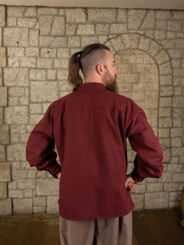 Hemd Bartold bordeaux XXXL 2