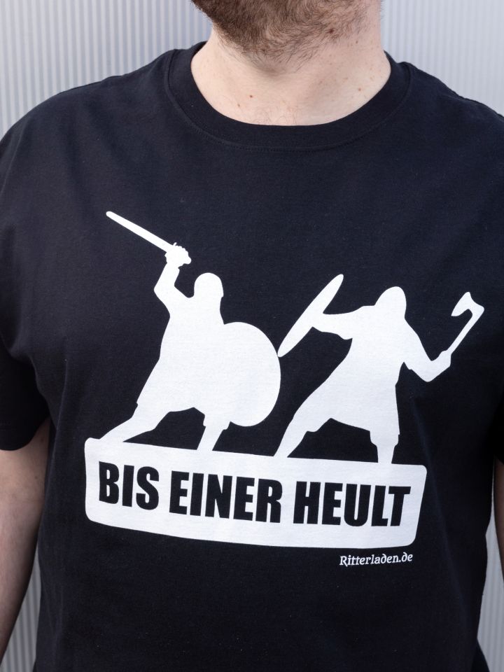 T-Shirt "Bis einer heult" - Wikingermotiv XXL 2