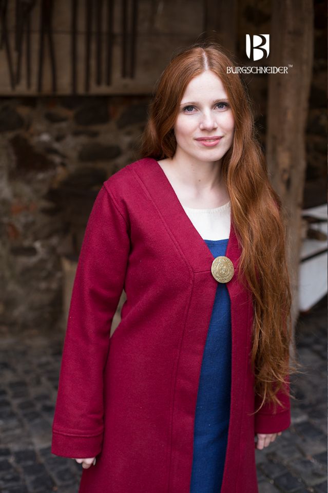 Birkamantel Aslaug rot 2