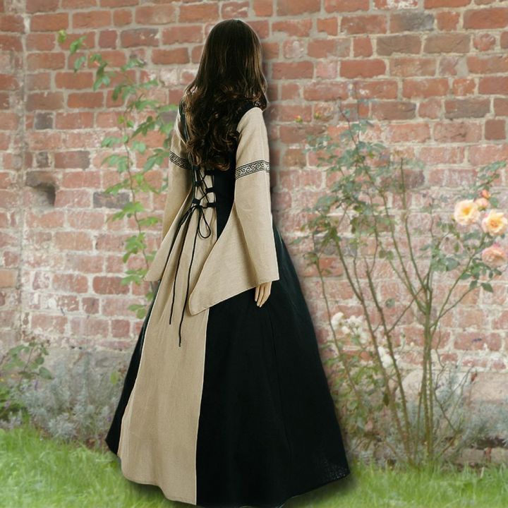 Kleid Elisabeth schwarz-sand 2