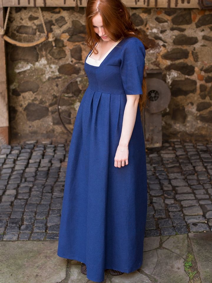 Kleid Frideswinde blau M 2