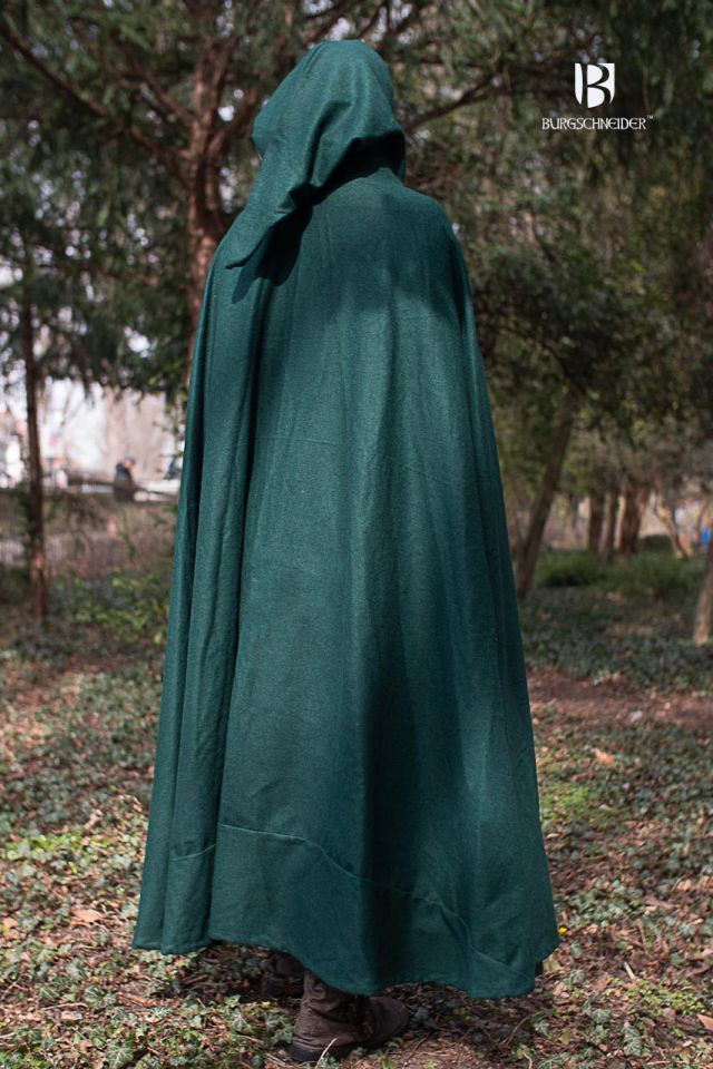 Kapuzenumhang Hibernus grün L - 155 cm 2