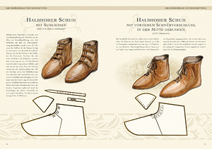 Kleidung des Mittelalters selbst anfertigen - Schuhe des Hoch- und Spätmittelalters 2