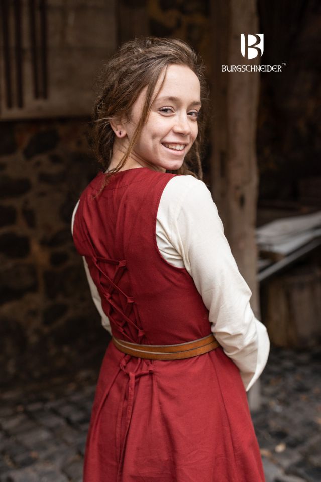 Überkleid Khara rot L 2