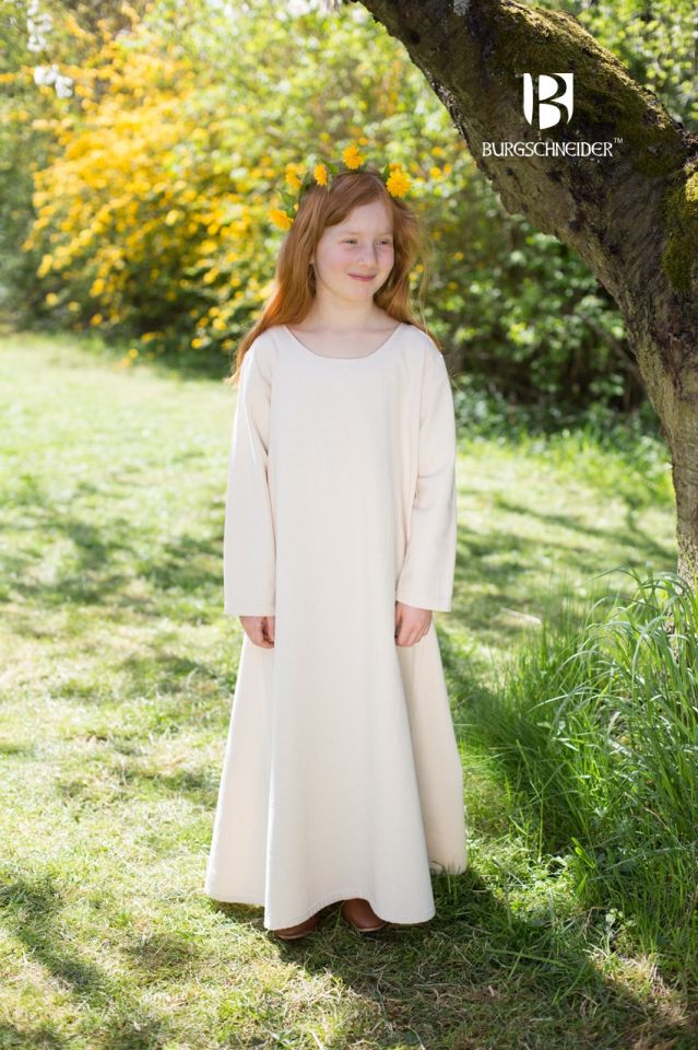 Kinderunterkleid Ylvi natur 152 2