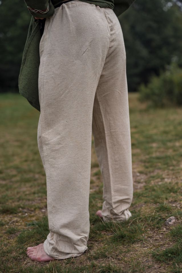 Leinenhose Asmund natur S 2