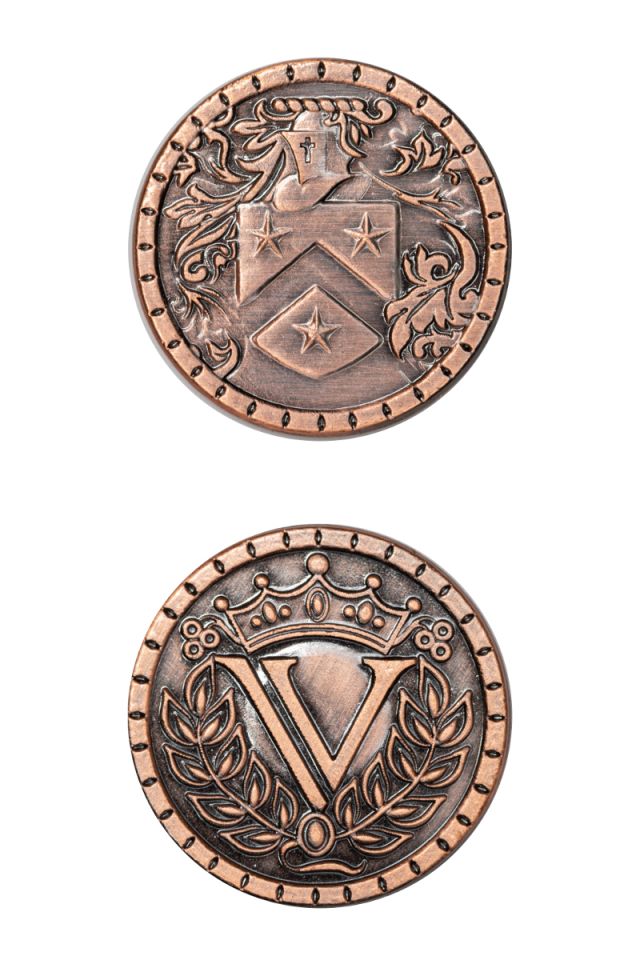 LARP-Münzen Mittelalter ohne Lederbeutel 2