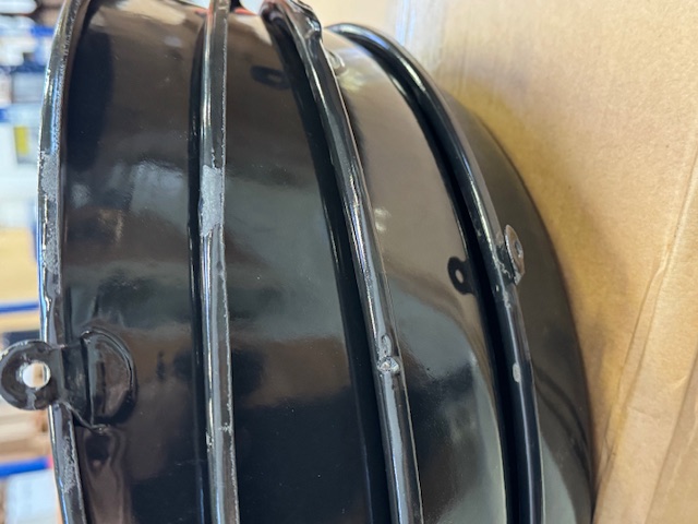 Emaillierte Pfanne mit Kette 42 cm 2. WAHL 2