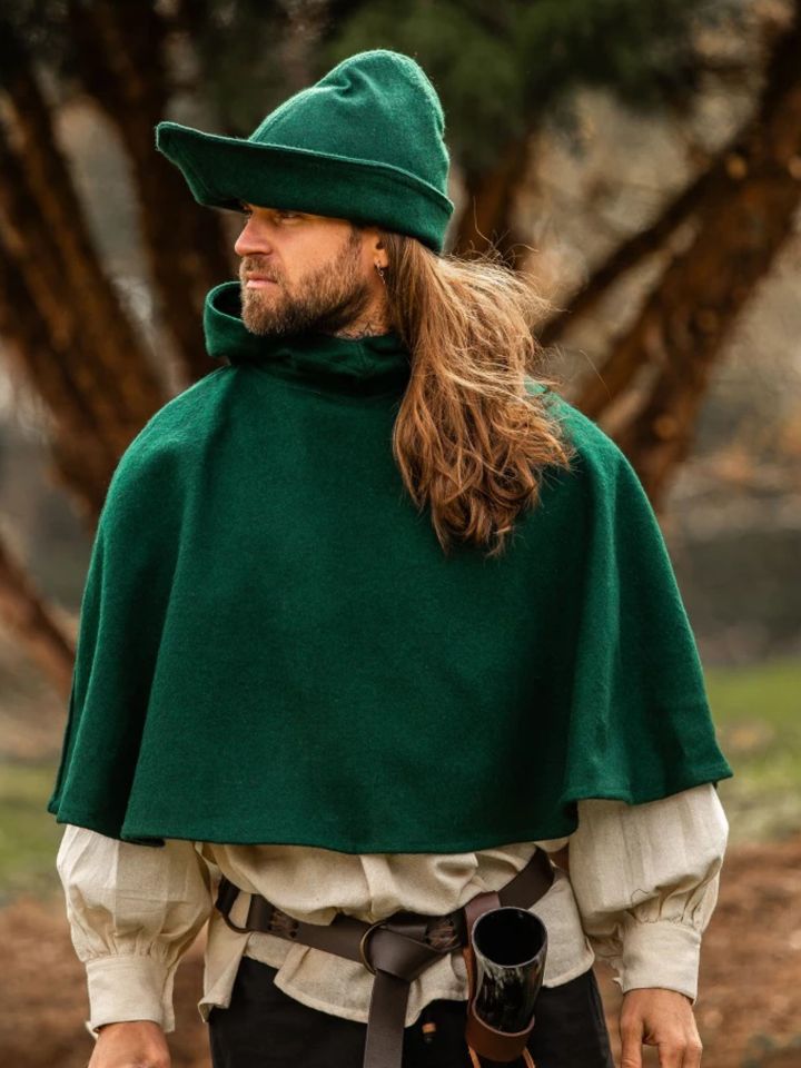 Hut - Robin Hood (Wolle) grün 2