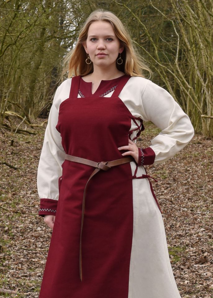 Schürzenkleid Tinna rot XXL 2