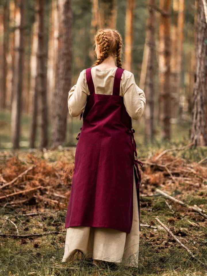 Überkleid Wikinger rot L/XL 2