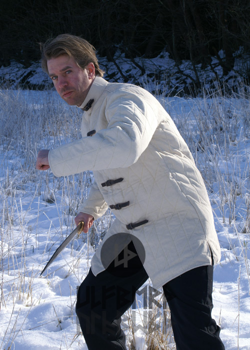 Gambeson mit Schnallen natur XXL 2