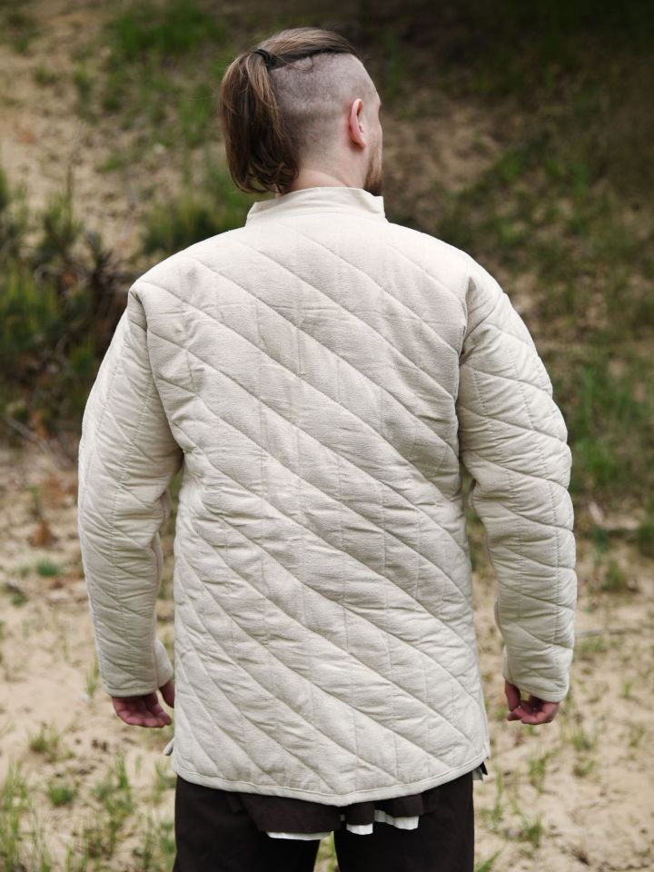 Gambeson mit Schnallen natur 2