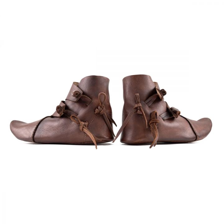 Wikinger Schuh Jorvik wendegenäht braun 2
