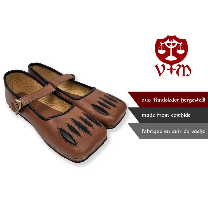 Kuhmaulschuhe Caspar braun-schwarz 2