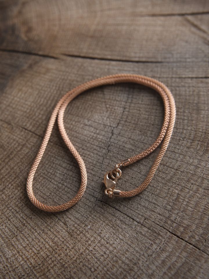 Edle Bronzehalskette 51 cm 2