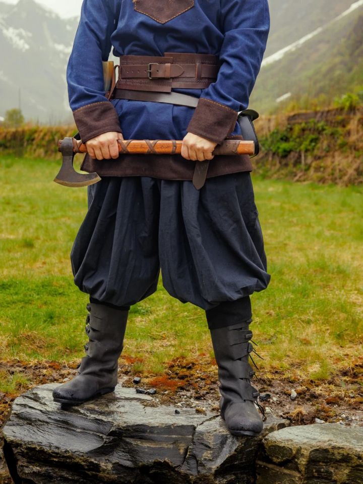 Wikinger-Rushose Norman schwarz 2