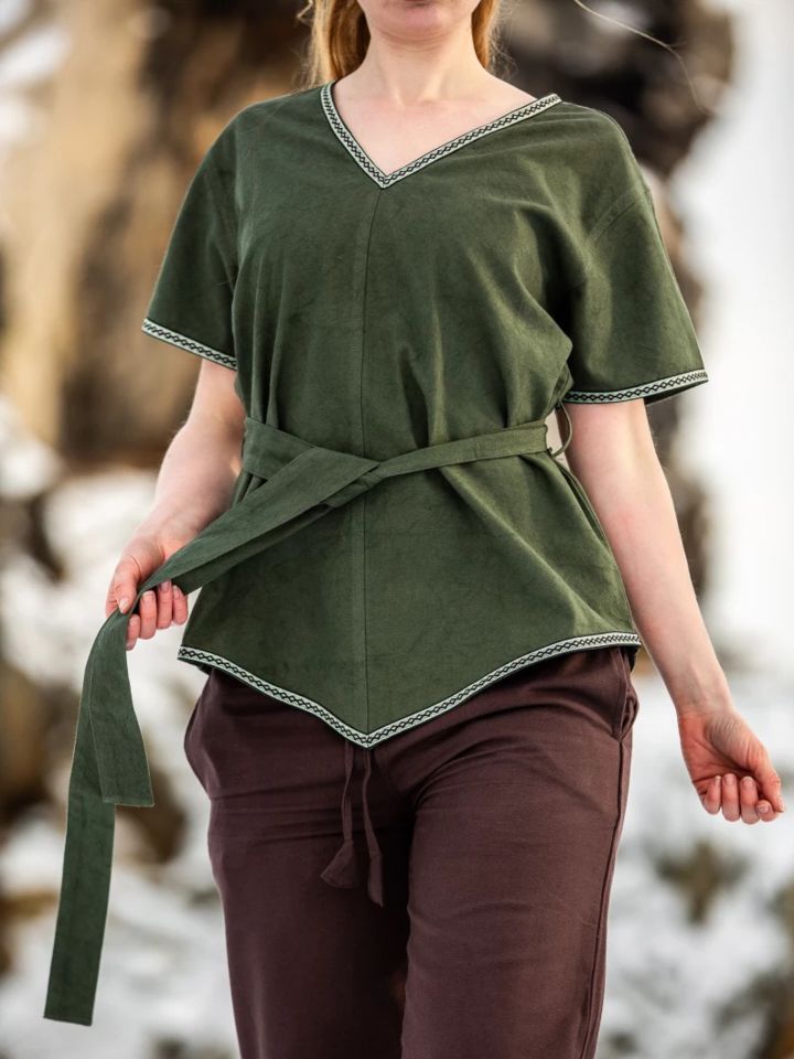Wikingertunika Matilda grün 2