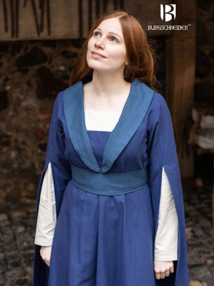 Kleid Agnes dunkelblau-waidblau XXXL 3