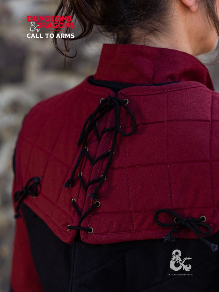 D&D Kämpfer Kragen bordeaux 3