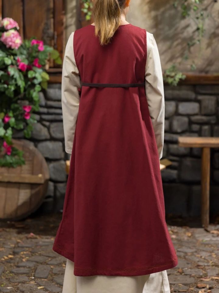 Kinderkleid Ona rot 3
