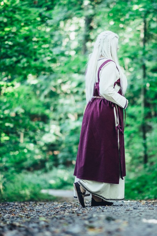 Überkleid Wikinger rot 3