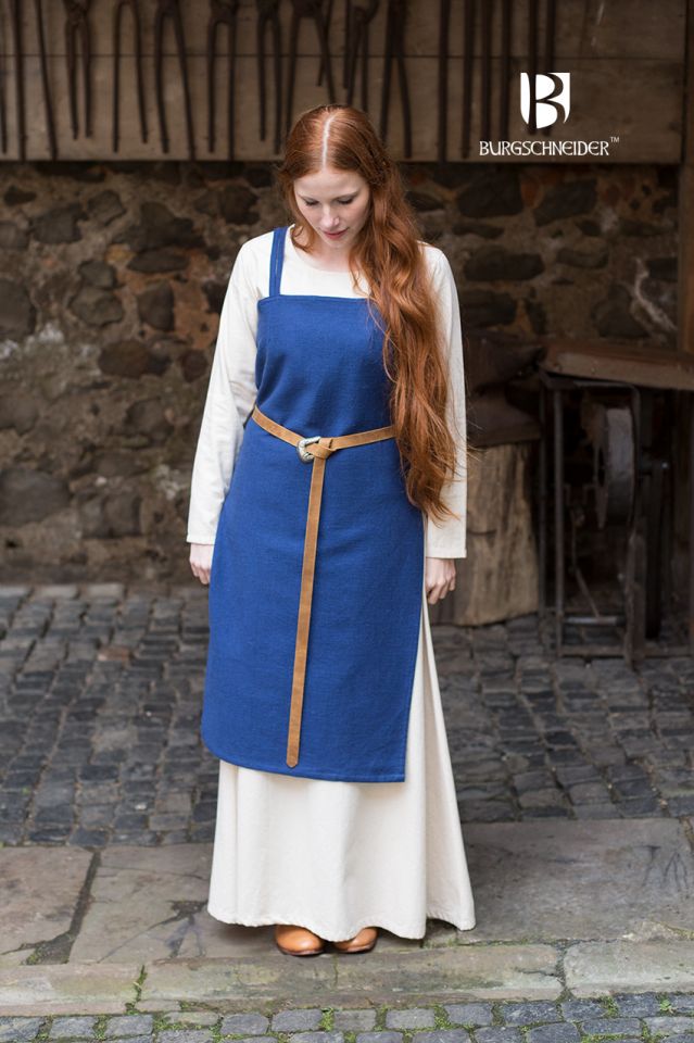 Wikingerkleid Frida - blau S 3