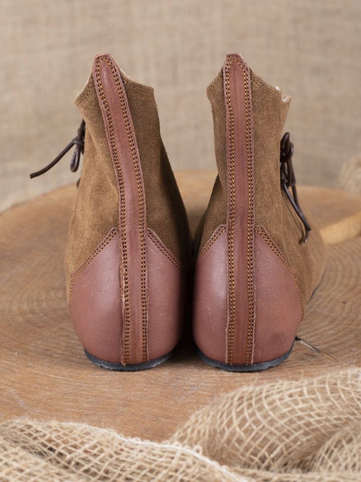 Mittelalter Halbstiefel Mathes braun 3