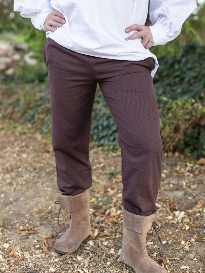 Mittelalterhose mit Tunnelzug braun XXXL 3