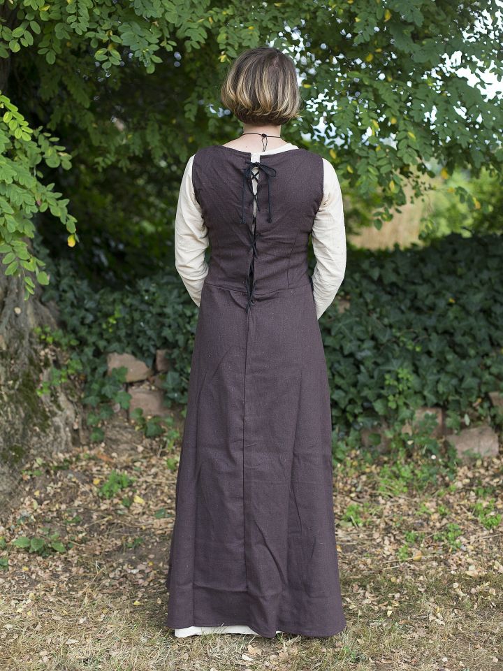 Ärmelloses Trägerkleid Uma braun M 3