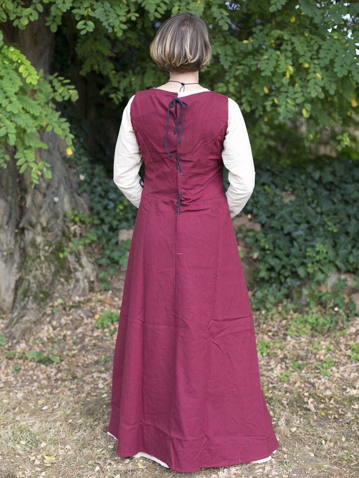 Ärmelloses Trägerkleid Uma rot L 3