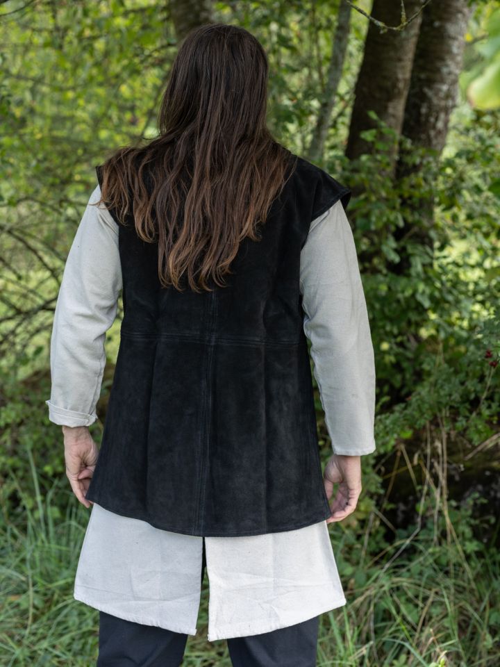 Lederweste Orthello schwarz 3