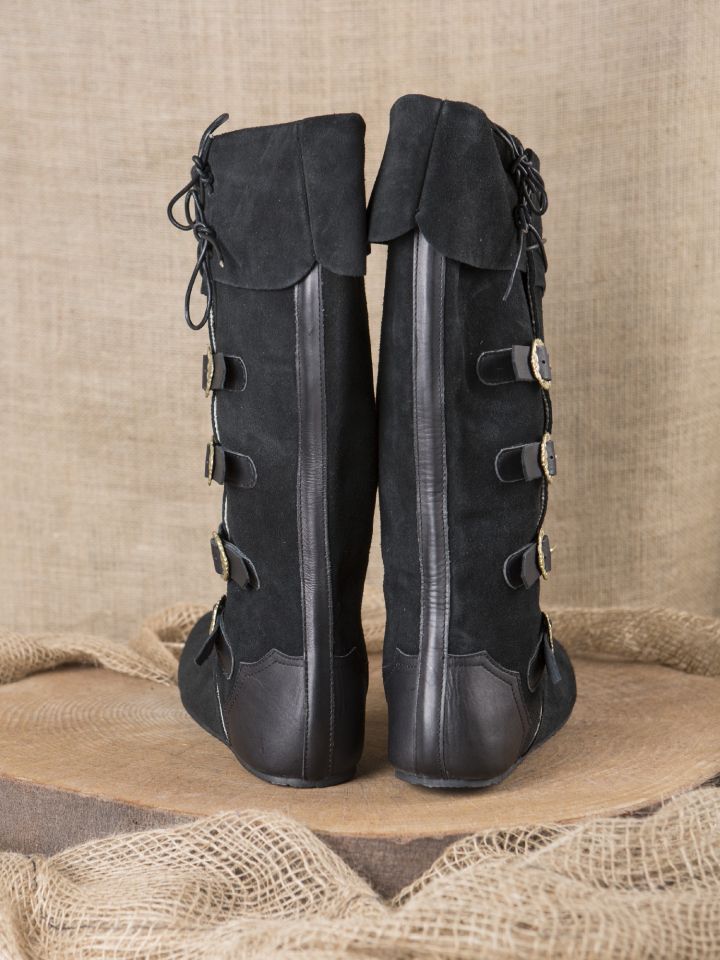 Mittelalter Stiefel Sewolt schwarz 42 3