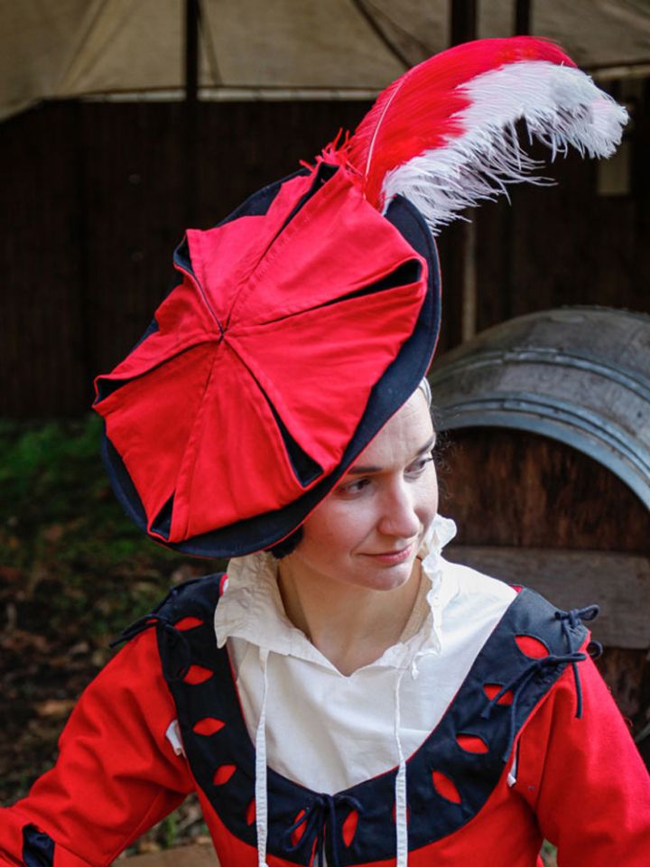Hut Frundsberg Rot/Schwarz 3