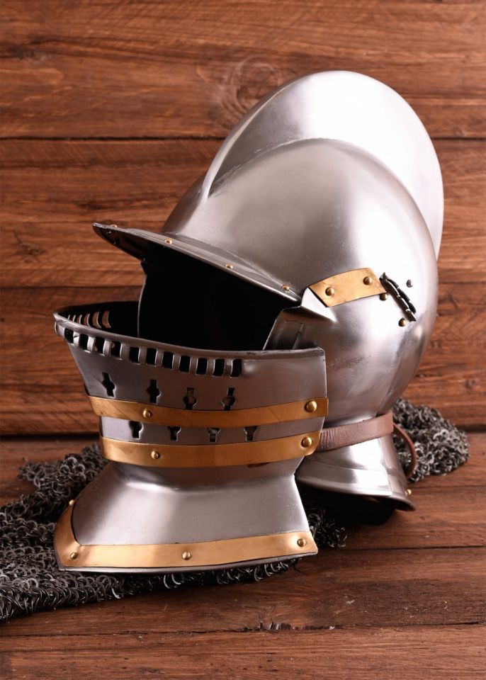 Burgonet, Sturmhaube 3