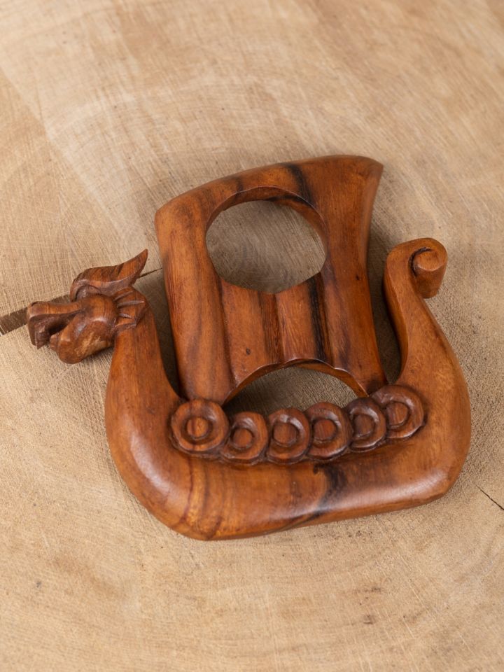 Trinkhornständer "Wikingerschiff" 3