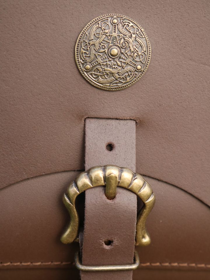 Umhängetasche aus Leder braun 3