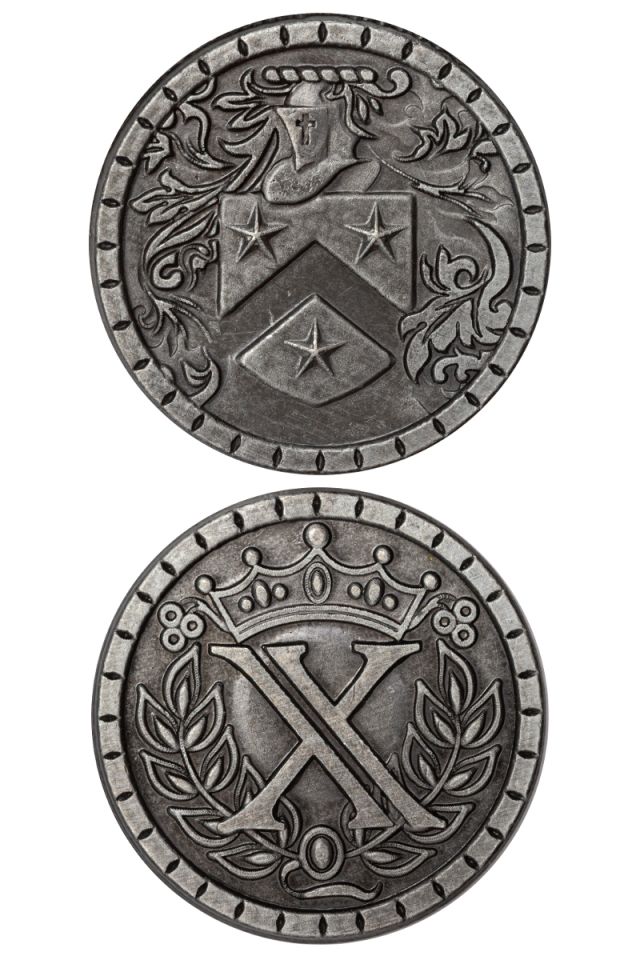 LARP-Münzen Mittelalter ohne Lederbeutel 3
