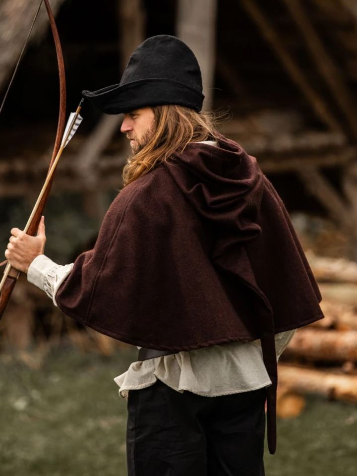 Hut - Robin Hood (Wolle) schwarz 3