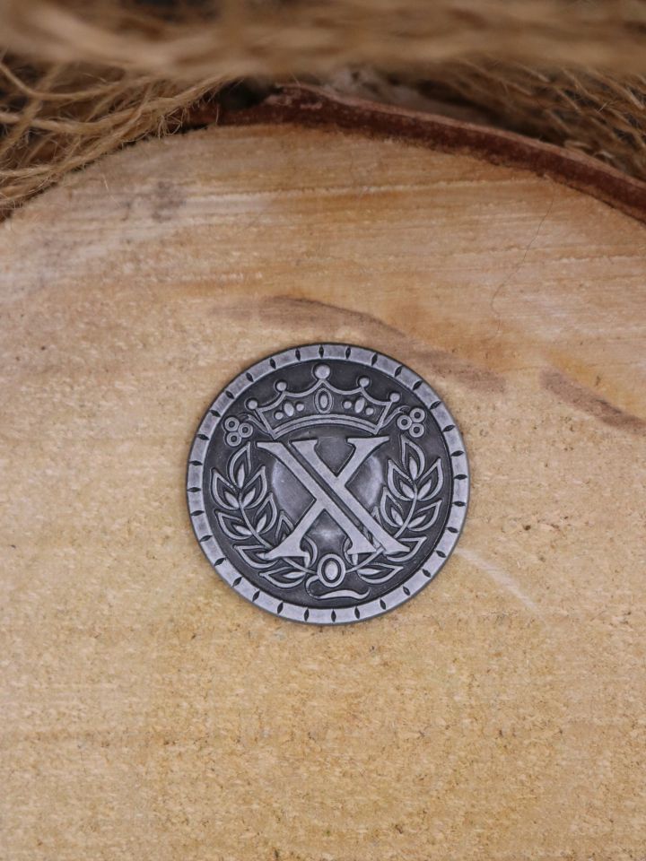 Larp Münze "Mittelalter" Silber 3