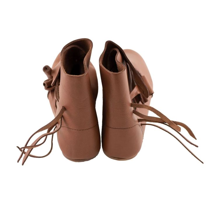 Wikinger Schuh Jorvik mit dicker Ledersohle 3
