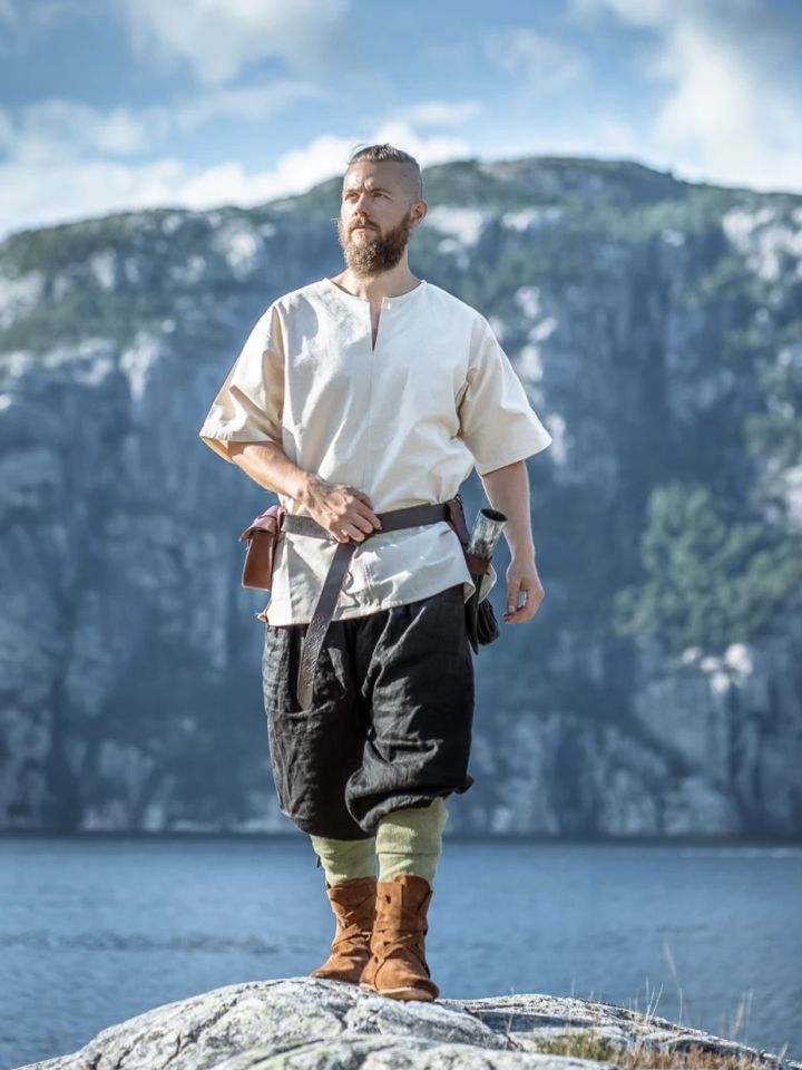 Sommertunika kurzarm natur 3