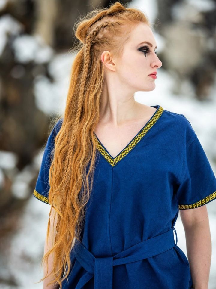 Wikingertunika Matilda blau XXL 3
