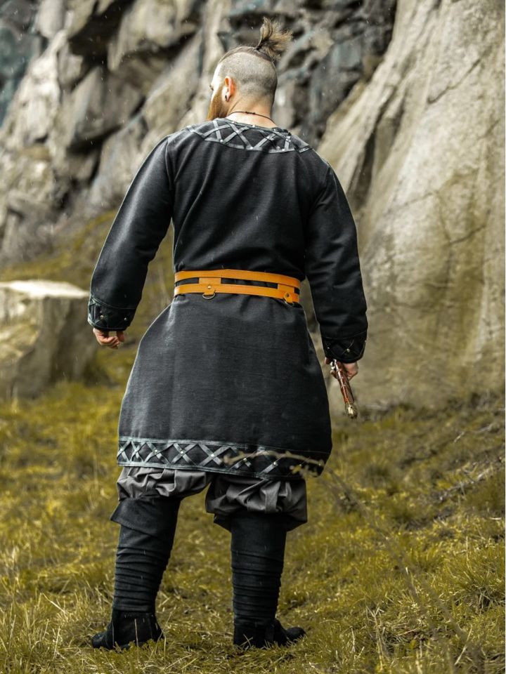 Wikingertunika Erik schwarz 3