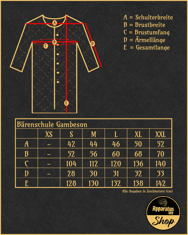 Gambeson - Bärenschule schwarz 3