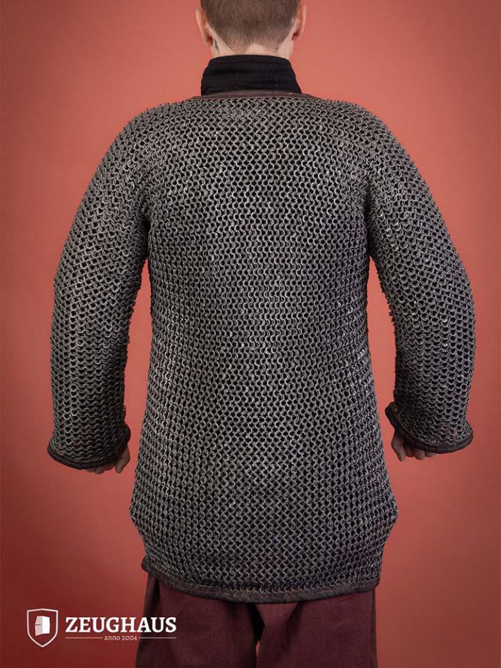 Kettenhemd Hauberk aus Aluminium 10mm 3