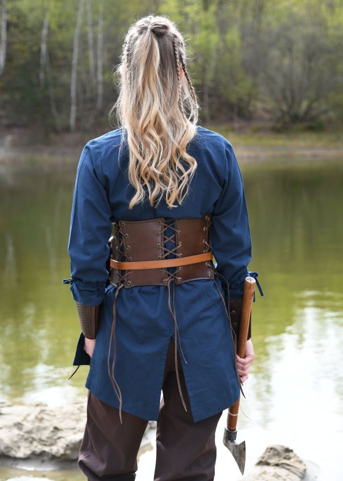 Frauentunika Ylva in blau S 4